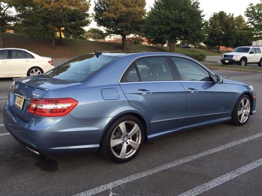 My car after Joe Stewart corrected Apex Collision poor workmanship. I am pleased now!