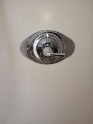 Isaac installed a new shower valve unit.  Saved my life and a lot of grief from the wife.