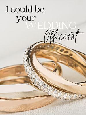 Are you in of a Wedding Officiant look no further. I am an experienced Wedding Officiant with years of experience.