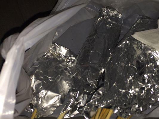 I got the goods!! 13 kebabs plus one free  14 pinchos for 20.00