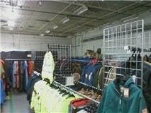 view of the NEWLY OPENED Outlet section. Over 500 sqft. of closeout priced outerwear.Coats,Bibs,Jackets for the whole family.