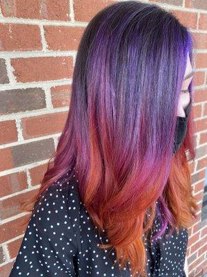 Sunset hair anyone?!