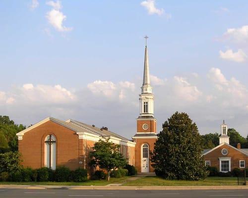 Springfield United Methodist Church from Old Keene Mill Road.