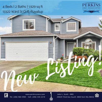 Home Listing through Perkins and Associates