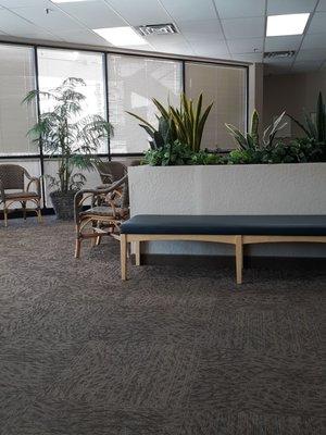 New waiting area