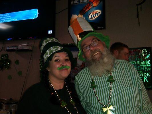 Todd and Bianca St. Patrick's Day