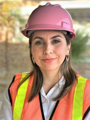 Flowar Construction founder and CEO Patricia Flores-Warnock. El Paso, Texas.