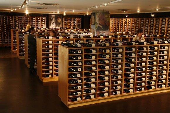 The wine store is located in the company's New York headquarters in Manhattan’s Upper East Side: Image source: us.hellomagazine.com