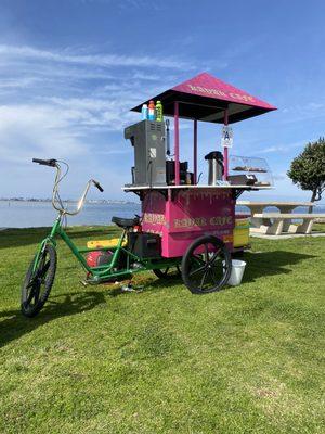 Nothing like Stopping by the Kayak Cafe while walking around the San Diego Bay.