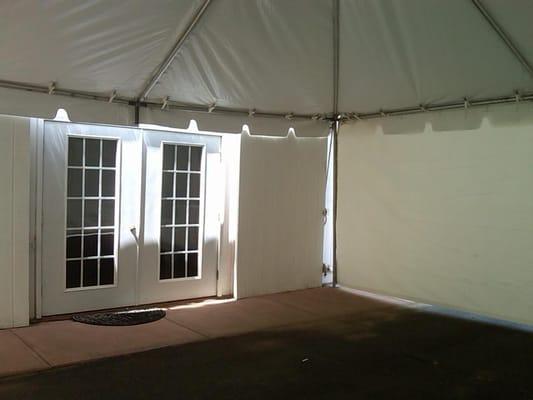 Tent at Grandale Farm