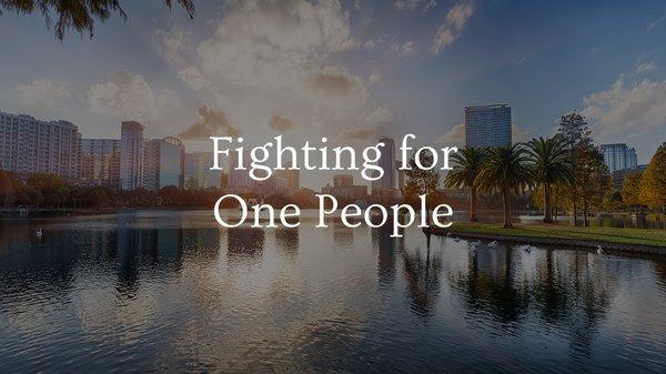 Fighting For One People