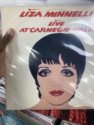 The legend Liza Live at Carnegie Hall. This is a rare gem collectors item.