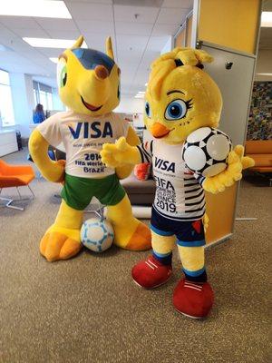 Visa loves futbol!