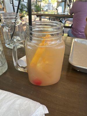 Hill Country Sunset made with Peach Vodka