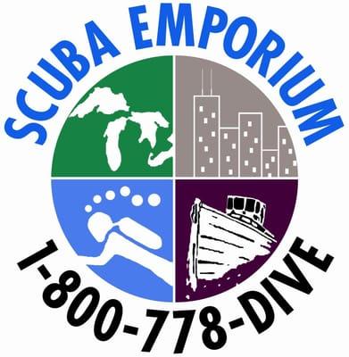 Our logo promotes the 40 years we have been teaching SCUBA In Illinois