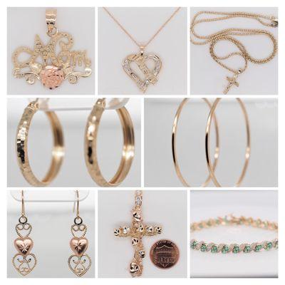 We have a large selection of gold jewelry