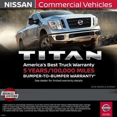 Nissan TITAN Warranty