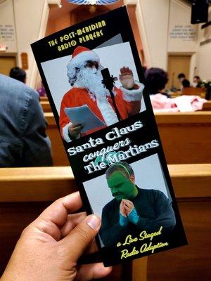 The Post-Meriden Radio Players presents Santa Claus Conquers The Martians