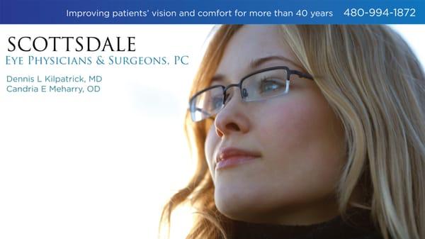 Improving patients' vision and comfort for more than 40 years!