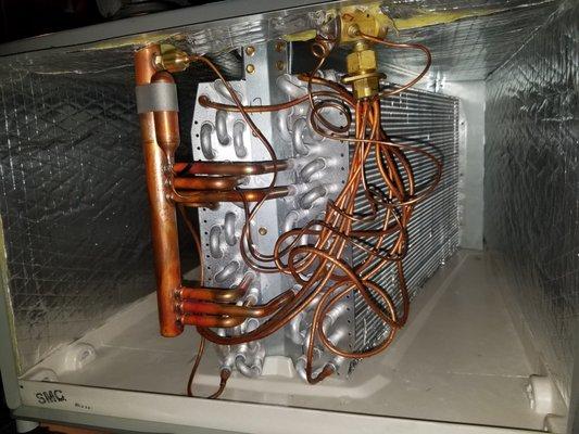 Another inside look of a new ADP w/TXV installed 6-8-19