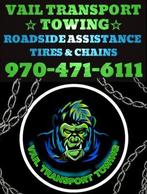 Call us anytime! 24/7 we are open for all your vail towing needs. We look forward to assisting you roadside!