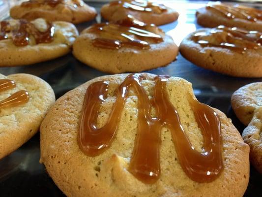 Apple Caramel Cookies