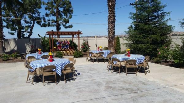 Outdoor Patio Area