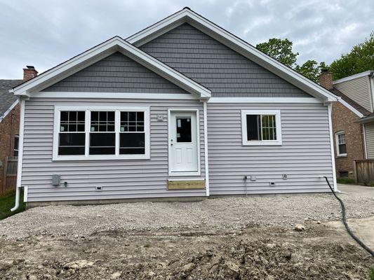 New vinyl window & siding new aluminum Soffit&fascia, Gutters