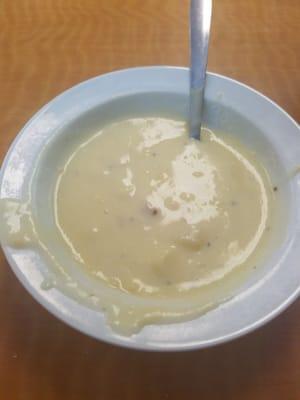 Cheesy Potato & Bacon Soup! Good stuff!