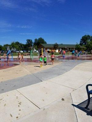 Splash Park and a sunny day= the perfect combo!