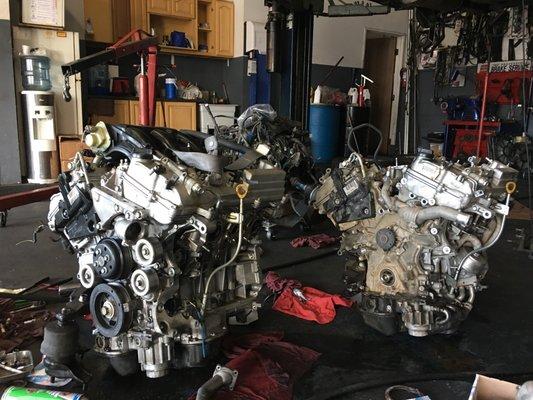 Motor swapped - Lucas Auto Repair