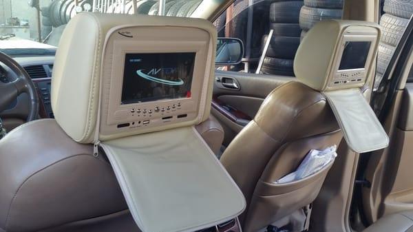 Headrest TVs