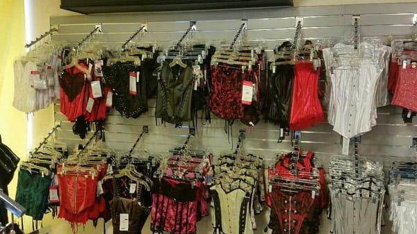 We also carry your fun bedroom/costume corsets as well!