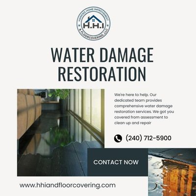 Dealing with water damage? We're here to help. Call us | (240) 712-5900