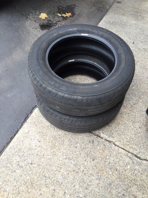 Front wheels needed to be replaced - about $280 for both wheels