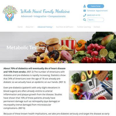 Whole Heart Family Medicine was a start-up that hired us for web deveopment and strategic consulting