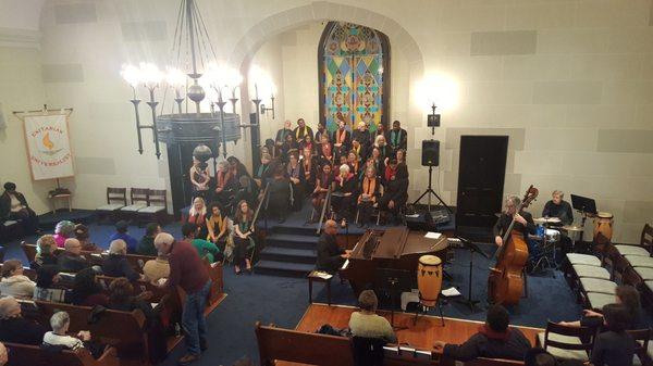 Annual Social Justice Concert: Eric Jones on piano.