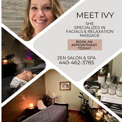 Ivy our Esthetician