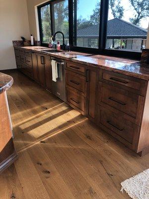 Knotty Alder Kitchen