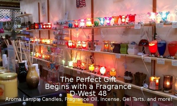 We have a large selection of fragrance products for the home.