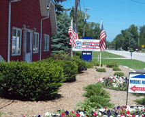 Willow Tree Village main entrance off of State Park Dr in Bay City Michigan (look for the big red house)