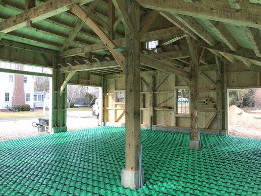 Radiant floor heating