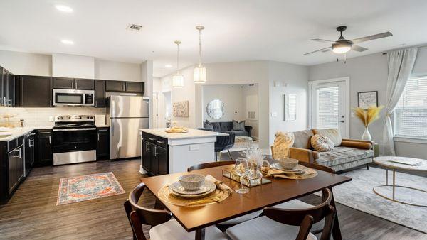 Kitchen and Dining room