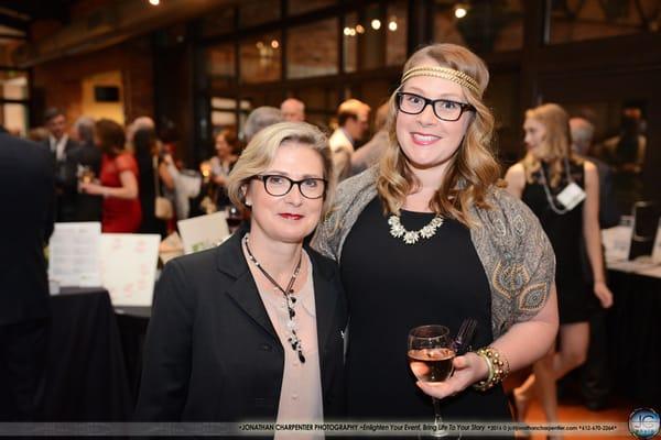 Mais Oui: Orient Express gala 2016 co-chairs Sabine Douellou & Allison Lindberg