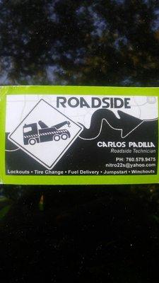 Carlos Roadside technician