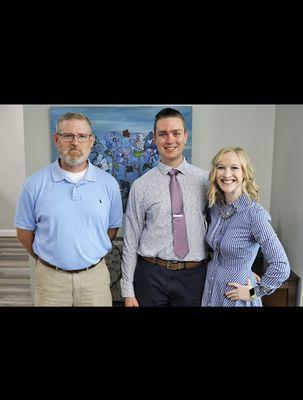 Meet our Doctors, from left to right we have Dr. Michael Sigmon, Dr. Donald York and Dr. Elizabeth York!