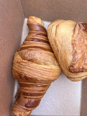 Croissant and Pain au Chocolat