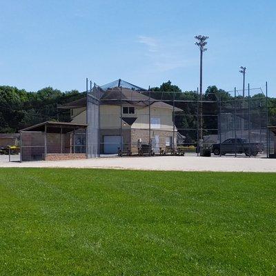 central complex for baseball fields