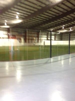 Indoor soccer fields