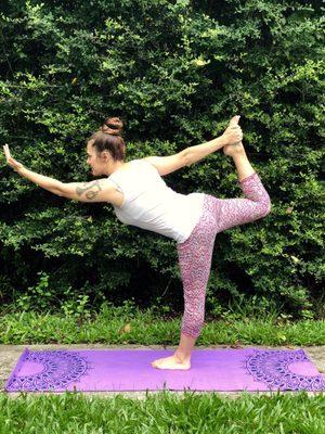 Hanna teaches the Active Yoga classes and her class is good for anyone looking to get a work out in and also relax in meditation